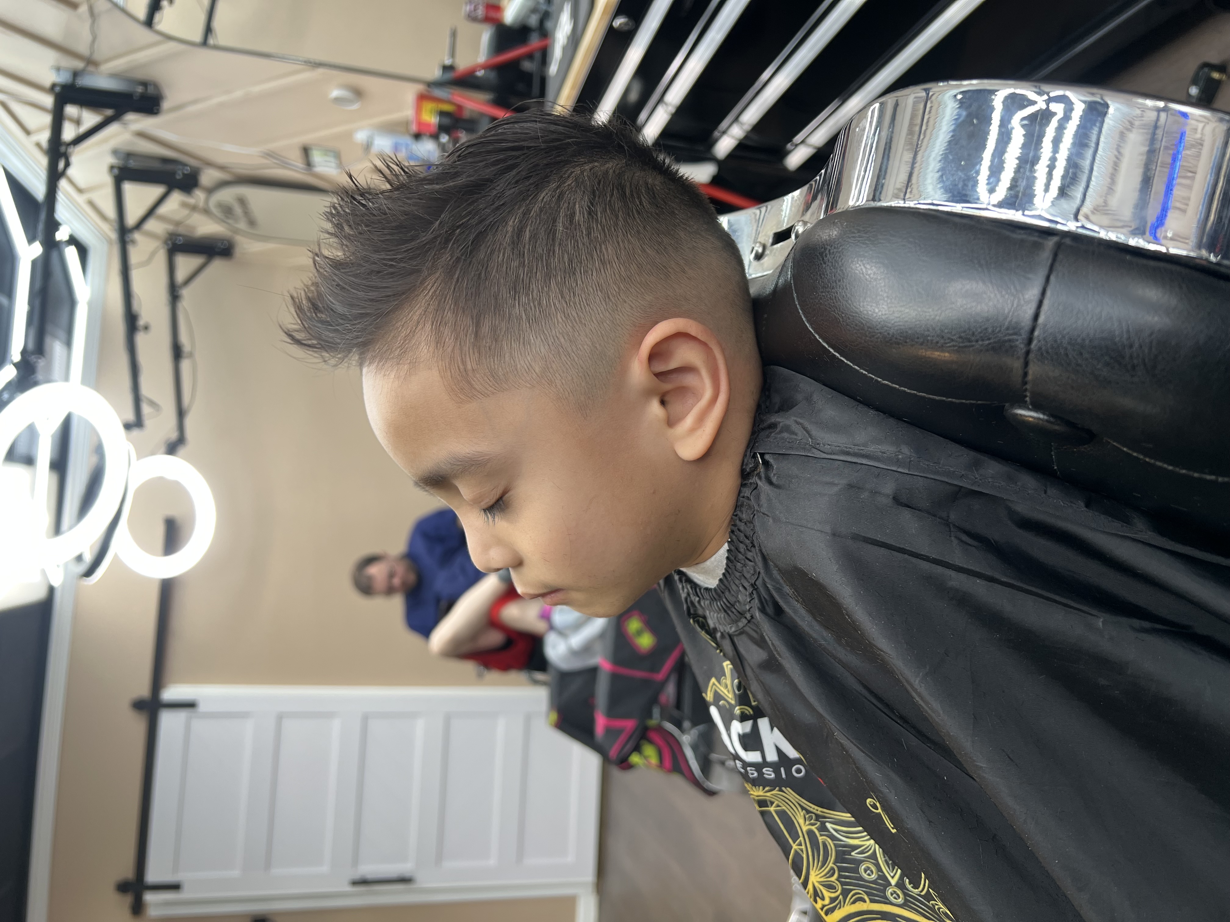 Anthony — kid's mohawk fade