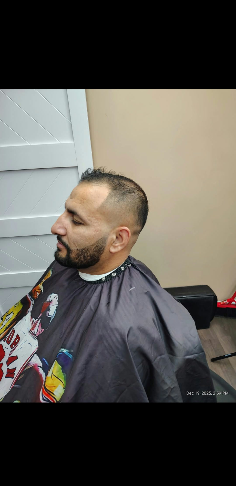 Chad — beard lineup and fade