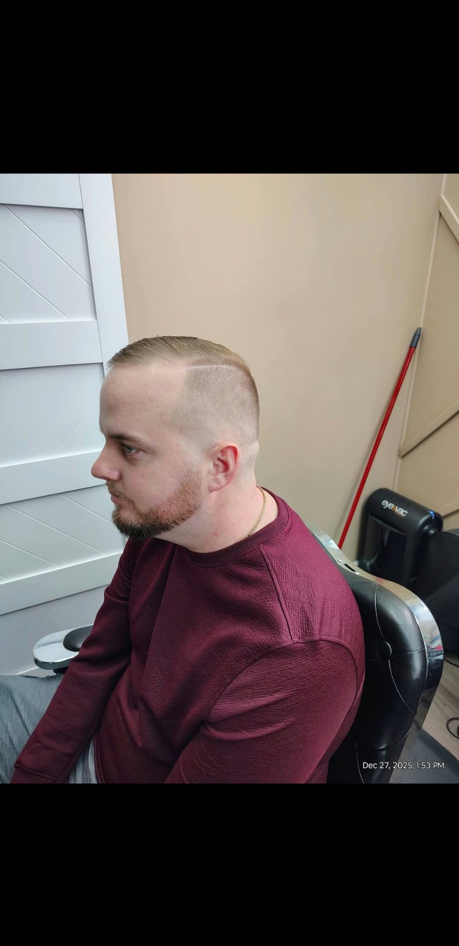 Chad — clean buzz cut